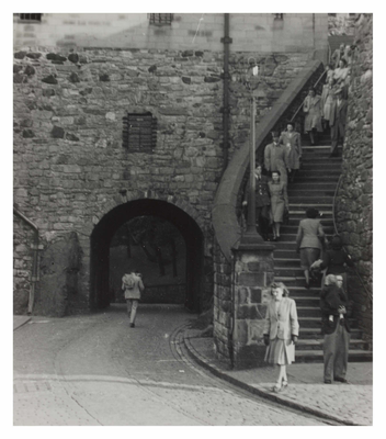 Edinburgh Castle, Lang Stairs and Argyle Tower