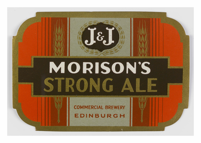 J & J Morison, Canongate Strong Ale Label