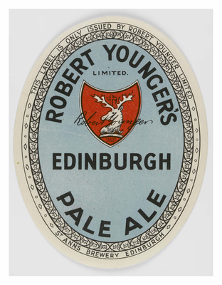 Robert Younger Pale Ale Beer Neck