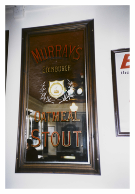 Murray's Oatmeal Stout pub mirror