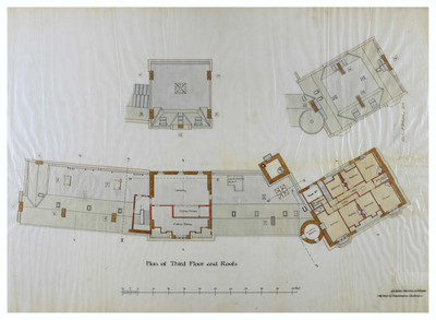 Architectural plans Central Fire Station 