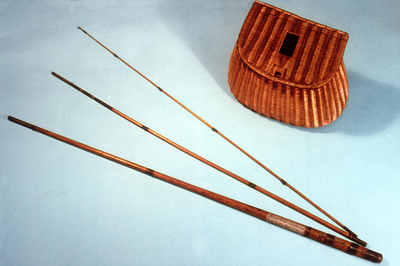 Fishing Rod and Basket