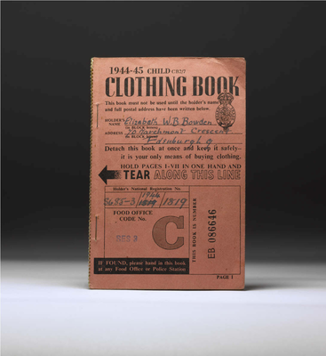 Clothing Coupon book front cover