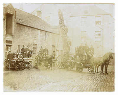 Leith Fire Brigade, Permanent Staff 1899