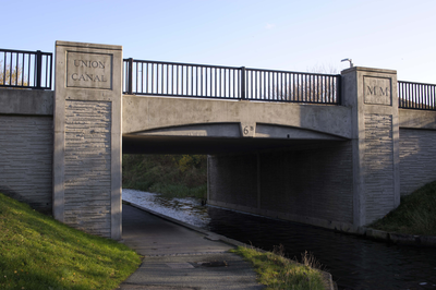 Union Canal Bridge at Clovenstone Road, Wester Hailes