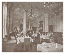 Large Dining Hall in North British Station Hotel
