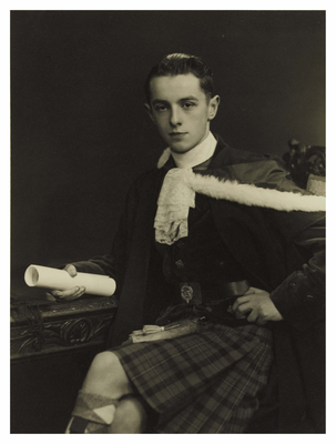 Graduation photograph of Iain F. MacLaren