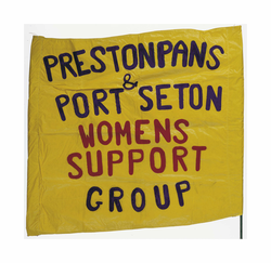 Banner, Miners' Support