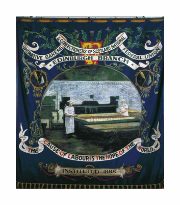 Trade Union Banner, Bakers and Confectioners 
