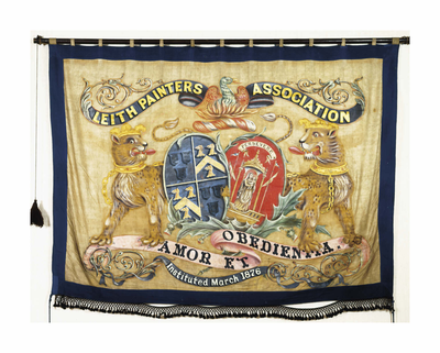 Trade Union Banner, Leith Painters Association