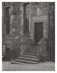 Doorway to Cannonball House, Edinburgh