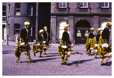 Leith Pageant: Girl Pipers 