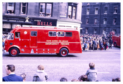 Emergency tender, Leith Parade 