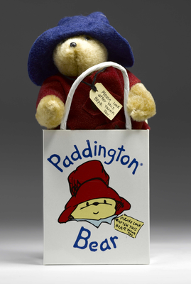 Paddington Bear in a Bag.