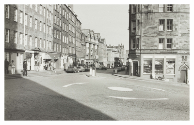 Lawnmarket, junction with Upper Bow, Edinburgh