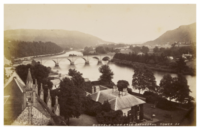 Dunkeld, view from the Cathedral tower
