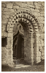 Doorway of St Oran's Chapel. Iona