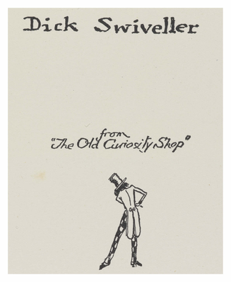 Dick Swiveller from 'The Old Curiosity Shop'