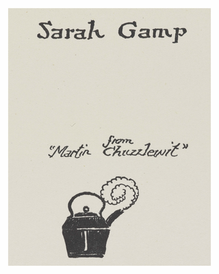 Sarah Gamp from 'Martin Chuzzlewit