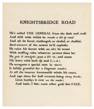 Knightsbridge Road