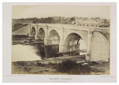 Nairn Viaduct. Four arches of 55 feet span.