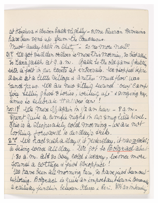 Page 132 from Ethel Moir Diary, Vol 1