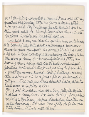 Page 138 from Ethel Moir Diary, Vol 1