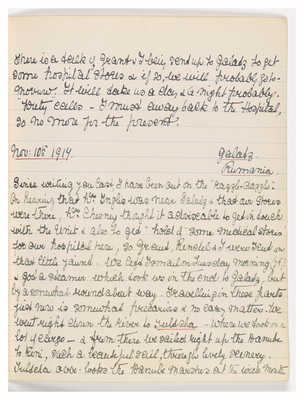 Page 142 from Ethel Moir Diary, Vol 1