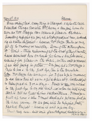 Page 182 from Ethel Moir Diary, Vol 1