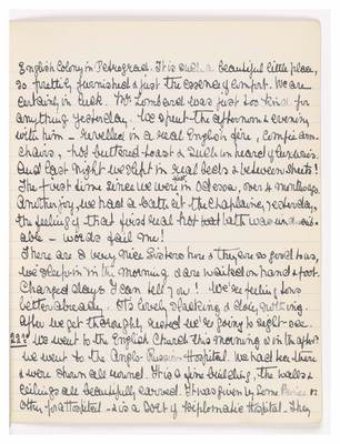Page 186 from Ethel Moir Diary, Vol 1