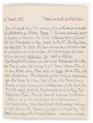 Page 207 from Ethel Moir Diary, Vol 1