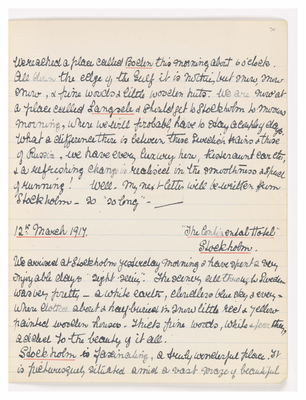 Page 213 from Ethel Moir Diary, Vol 1