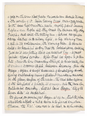 Page 222 from Ethel Moir Diary, Vol 1