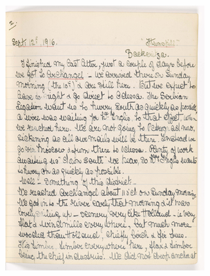 Page 9 from Ethel Moir Diary, Vol 1