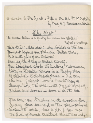 Page 10 from Ethel Moir Diary, Vol 1