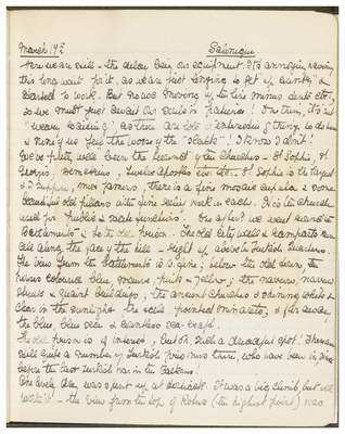 Page 40 from Ethel Moir Diary, Vol 3