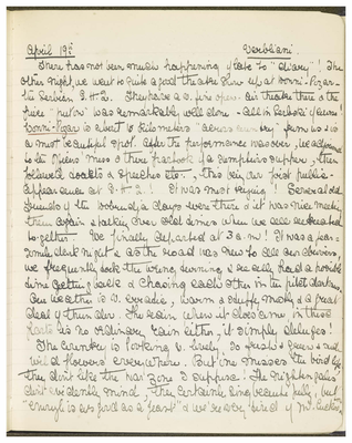 Page 52 from Ethel Moir Diary, Vol 3