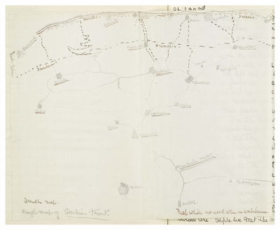 Page 53 from Ethel Moir Diary, Vol 3, map