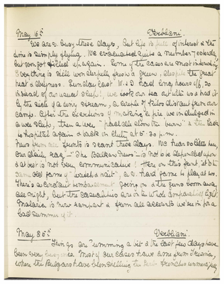 Page 64 from Ethel Moir Diary, Vol 3