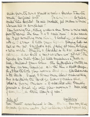 Page 71 from Ethel Moir Diary, Vol 3
