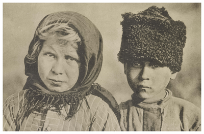 Russian peasant children 
