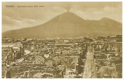 Pompeii - Panorama taken fron the walls