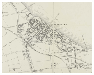 Portobello from the Post Office Directory Map 1895