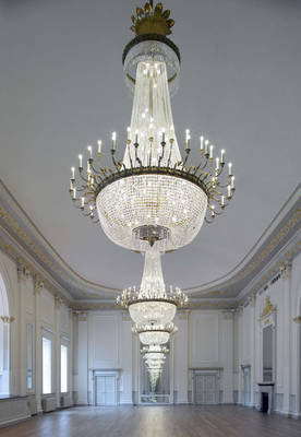 Chandelier in The Ballroom, Assembly Rooms on George St