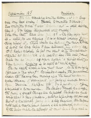 Page 76 from Ethel Moir Diary, Vol 3