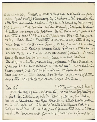 Page 98 from Ethel Moir Diary, Vol 3