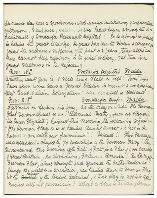 Page 101 from Ethel Moir Diary, Vol 3