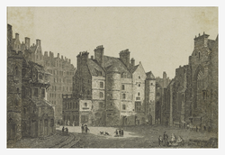 The old Tolbooth, Edinburgh