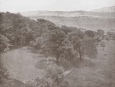 View of the estate of the Corstorphine Hill House