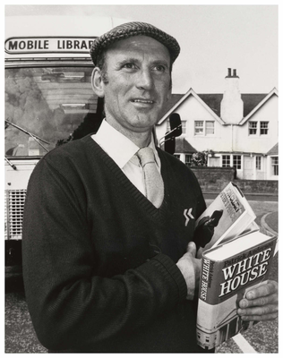 Mobile libraries: Ian Brodie, driver